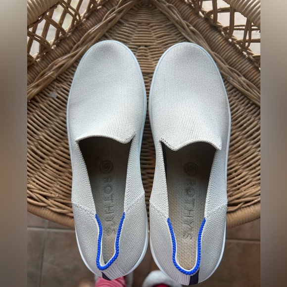 Rothy’s The Original Slip On Sneaker in Sand - Picture 1 of 6